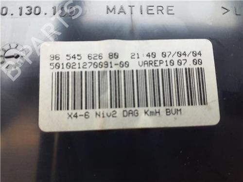 Instrument cluster CITROËN C5 I (DC_) 2.0 HDi (DCRHZB, DCRHZE) | BP39955845C47 - Image 3