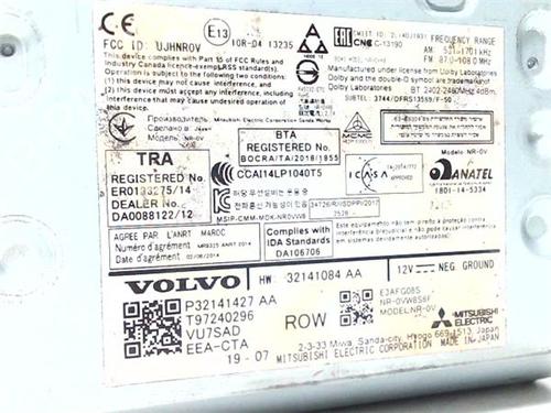 Radio VOLVO XC90 II (256) B5 Mild-Hybrid AWD | BP38395920E6 - Image 2