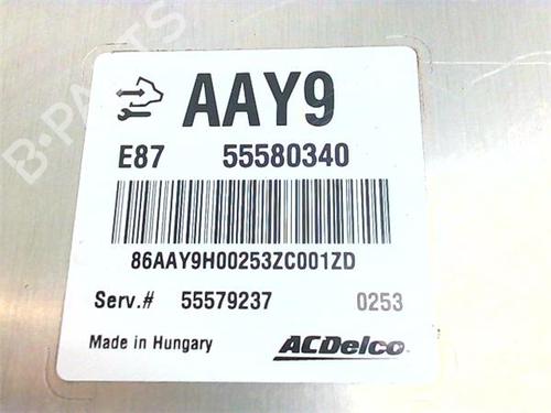 Control unit OPEL MERIVA B MPV (S10) 1.7 CDTI (75) | BP38396625M11 - Image 3