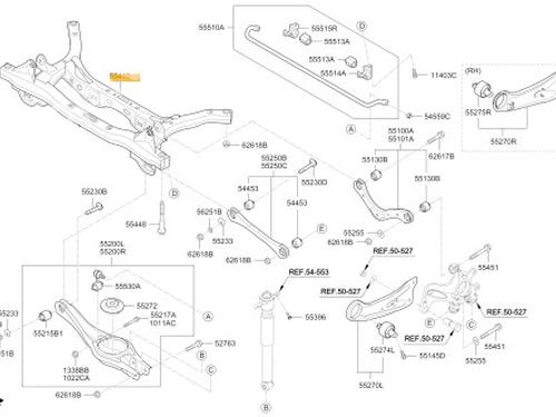 Used Rear axle Rear axle HYUNDAI i30 (PDE, PD, PDEN) 1.6 CRDi (116 hp) 39685242 39685242