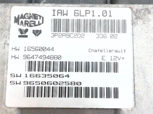 Control unit PEUGEOT 307 Break (3E) 2.0 | BP38355093M11 - Image 6