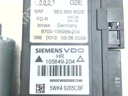 Right rear window motor SEAT EXEO ST (3R5) 2.0 TDI | BP38398997E22  - Image 5