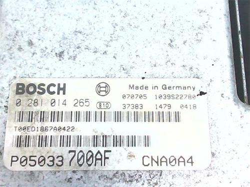Control unit CHRYSLER SEBRING (JS) 2.0 CRD | BP38395083M11 - Image 5