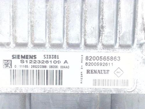 Control unit RENAULT MEGANE II Saloon (LM0/1_) 1.5 dCi (LM1E) | BP38379105M11 - Image 4