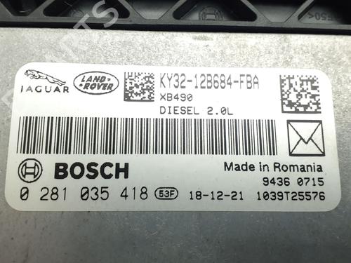 Engine control unit (ECU) JAGUAR F-PACE (X761) 2.0 TD4 AWD | BP38333629M57 - Image 5