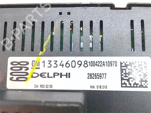 Climate control OPEL ASTRA J Saloon 1.7 CDTI (69) | BP38386873I5 - Image 3