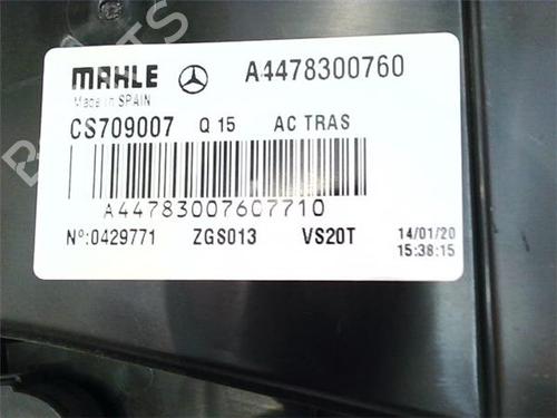 Used Heater matrix box Heater matrix box MERCEDES-BENZ VITO Tourer (W447) 116 CDI / 116 BlueTEC (447.701, 447.703, 447.705) (163 hp) 38375183 38375183