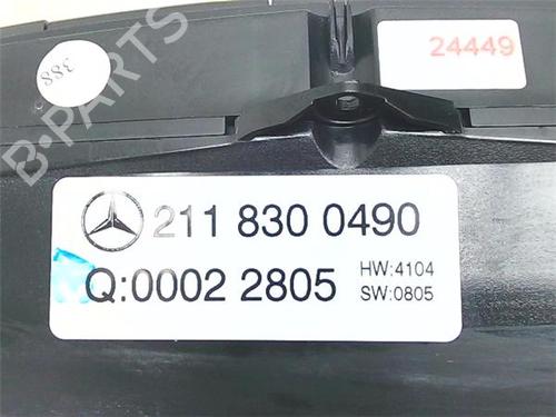 Climate control MERCEDES-BENZ E-CLASS (W211) E 320 CDI (211.022) | BP38381748I5 - Image 4