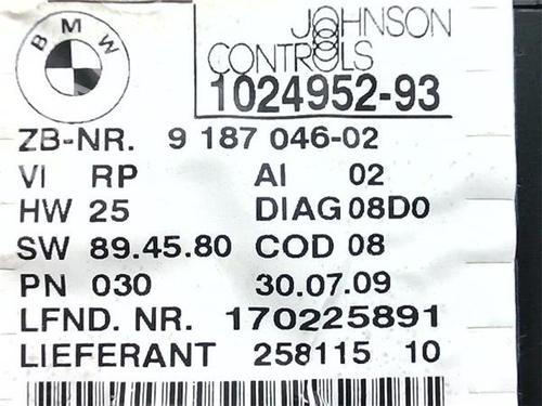 Instrument cluster BMW 1 (E81) 116 d | BP38352970C47 - Image 4