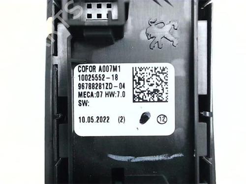 Left front window switch CITROËN C4 III (BA_, BB_, BC_) BLUEHDI 110 (BBYHSA) | BP40085891I27 - Image 3
