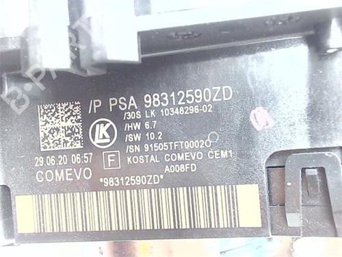 Headlight switch CITROËN C3 III (SX) 1.5 BlueHDi 100 (SXYHYP, SXYHTU) | BP39961974I24 - Image 6