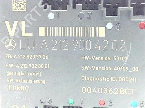 Control unit MERCEDES-BENZ C-CLASS T-Model (S204) C 220 CDI (204.208) | BP38397171M11 - Image 2