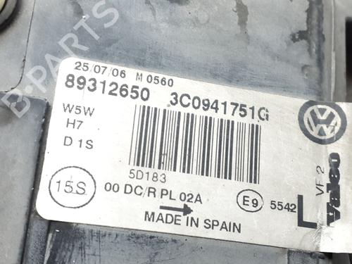 Left headlight VW PASSAT B6 (3C2) 2.0 TDI | BP38334593C28 - Image 7