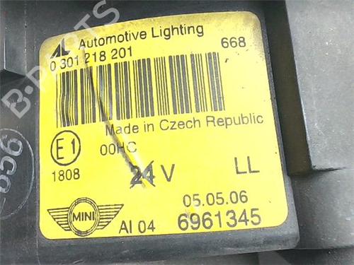 Left headlight MINI MINI (R50, R53) One | BP38372554C28 - Image 3