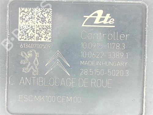 ABS pump CITROËN C-ELYSEE (DD_) 1.2 VTi 82 | BP38373774M43 - Image 2