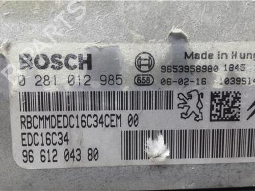 Control unit CITROËN C4 I (LC_) 1.6 HDi | BP39961869M11 - Image 3
