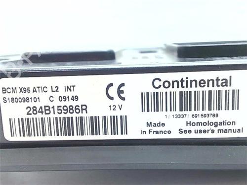 Electronic module RENAULT MEGANE III Hatchback (BZ0/1_, B3_) 1.5 dCi | BP38403858M83 - Image 4