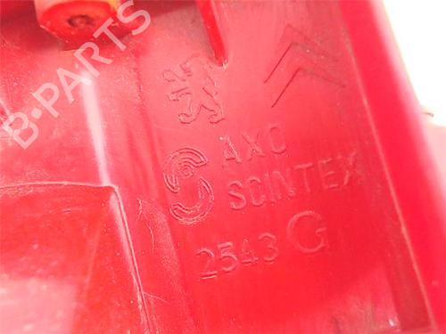 Left taillight PEUGEOT 607 (9D, 9U) 2.2 16V | BP38382954C34 - Image 3