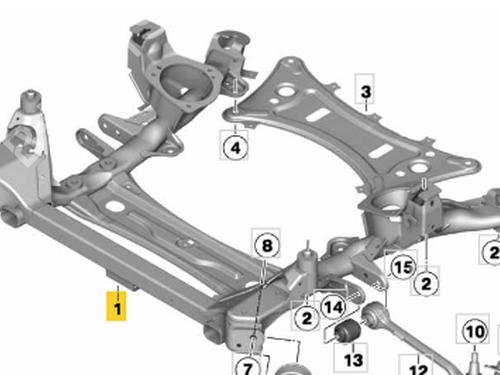 subframe-bmw-x3-f25-2010-2011-2012-2013-2014-2015-2016-2017-38334564 main image