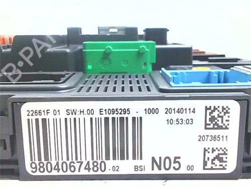 Fuse box CITROËN C4 Picasso II 1.6 VTi 120 | BP39962268E1 - Image 2