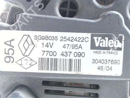 Alternator RENAULT CLIO III Hatchback Van (SB_, SR_) 1.2 (SR0J) | BP38356074M7 - Image 2