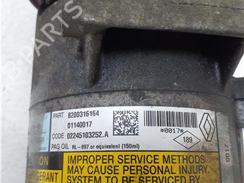 AC compressor NISSAN ALMERA II (N16) 1.5 dCi | BP38353066M34 - Image 2