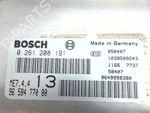 Control unit PEUGEOT 1007 (KM_) 1.6 16V | BP38406284M11 - Image 2