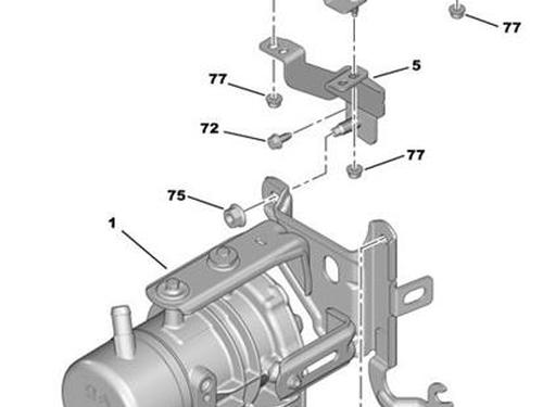 Used Steering pump Steering pump CITROËN C5 III Break (RW_) 2.0 HDi 165 (163 hp) 39962006 39962006