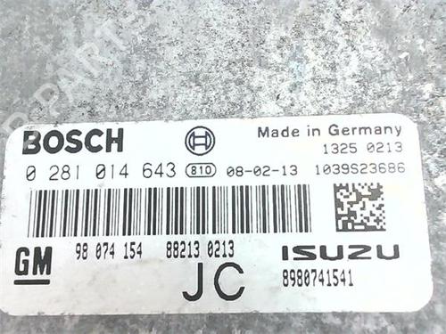 Engine control unit (ECU) OPEL ASTRA H (A04) 1.7 CDTI (L48) | BP38392201M57 - Image 4