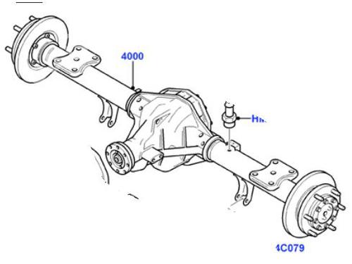 Rear differential FORD TRANSIT Van (FA_ _) 2.4 TDCi RWD | BP38385978M24 - Image 5