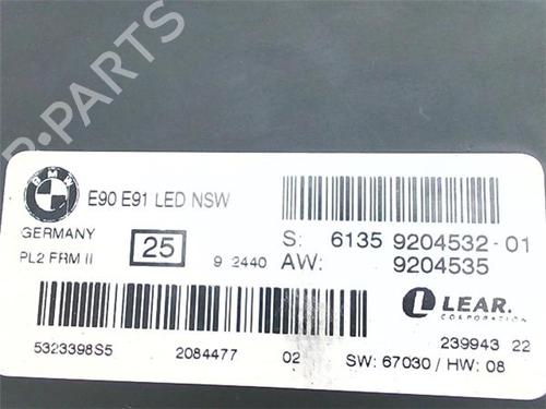 Lights ECU BMW 3 (E90) 320 i | BP38387907M55 - Image 3