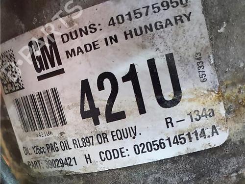 AC compressor OPEL MERIVA B MPV (S10) 1.6 CDTI (75) | BP38397486M34 - Image 2