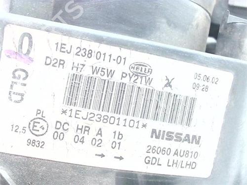 Left headlight NISSAN PRIMERA (P12) 2.2 Di | BP38377829C28 - Image 5