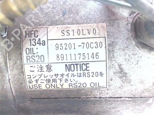 AC compressor SUZUKI WAGON R+ (MA) 1.2 (RB 412) | BP38394513M34 - Image 3
