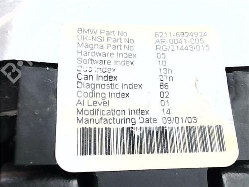 Electronic module MINI MINI (R50, R53) One | BP38400024M83 - Image 3