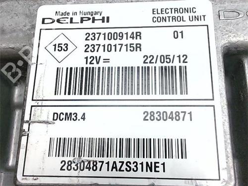 Control unit RENAULT FLUENCE (L3_) 1.5 dCi (L30S) | BP38373781M11 - Image 2