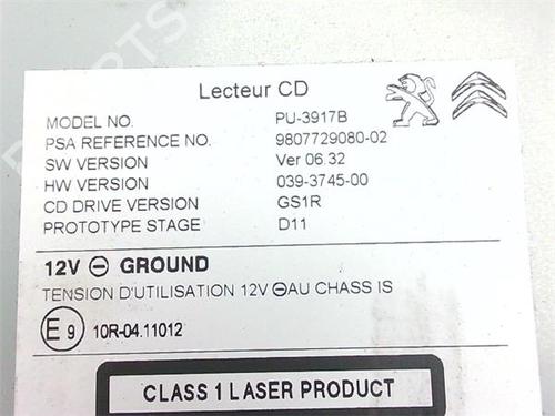 Electronic module PEUGEOT 508 I (8D_) 2.0 HDi | BP38390410M83  - Image 5