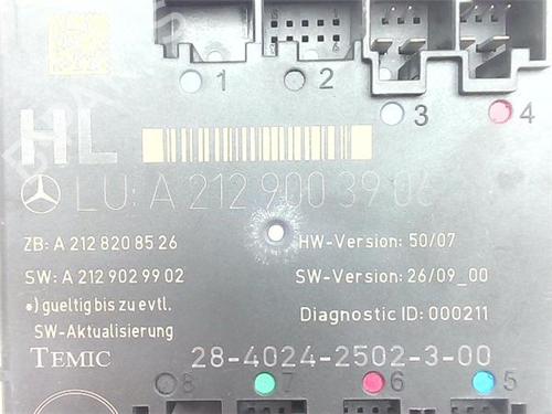 Control unit MERCEDES-BENZ E-CLASS (W212) E 250 CDI / BlueTEC (212.003, 212.004) | BP38365697M11 - Image 4