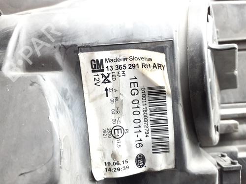 Right headlight OPEL ASTRA J (P10) 1.6 CDTi (68) | BP38334335C29 - Image 6