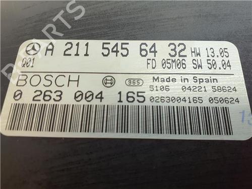 Electronic module MERCEDES-BENZ E-CLASS (W211) E 320 CDI (211.022) | BP38370121M83 - Image 3