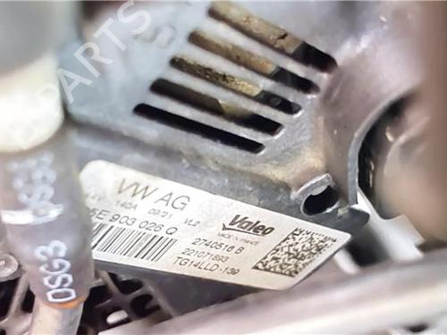 Alternator VW T-ROC (A11, D11) 1.5 TSI | BP38394591M7 - Image 3