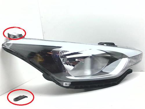 Used Right headlight Right headlight HYUNDAI i20 II (GB, IB) 1.2 (75 hp) 38386441 38386441