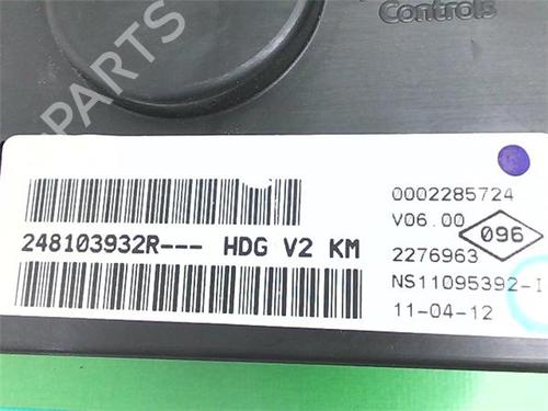Instrument cluster DACIA LODGY (JS_) 1.5 dCi (JSMC, JSAF) | BP38376079C47 - Image 3
