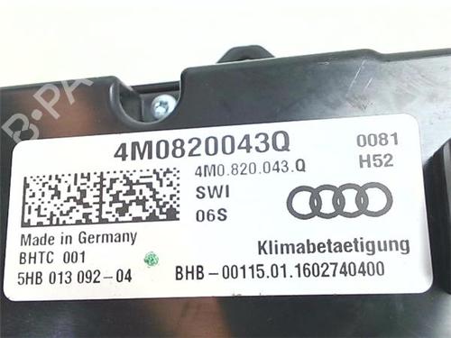 Climate control AUDI Q7 (4MB, 4MG, 4MQ) 3.0 TDI quattro | BP38393563I5 - Image 6