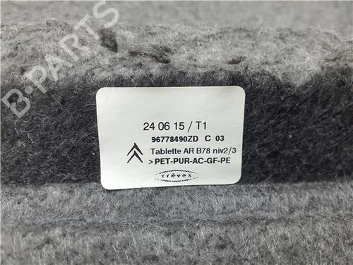 Rear parcel shelf CITROËN C4 Picasso II 1.2 THP 130 | BP39962097C85 - Image 5