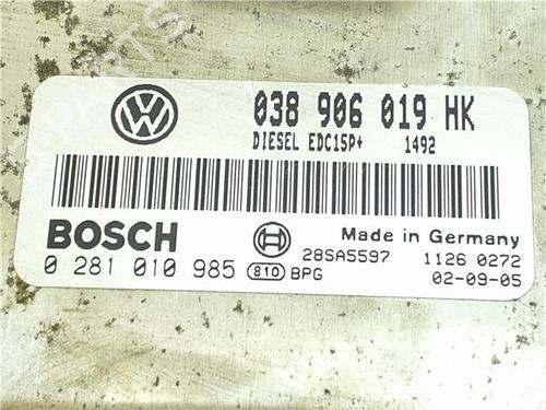 Control unit SEAT LEON (1M1) 1.9 TDI | BP38370378M11 - Image 2