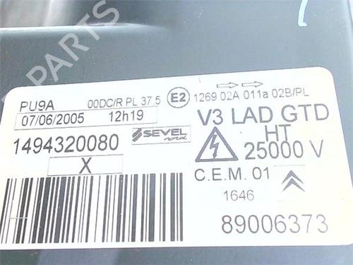 Optica esquerda CITROËN C8 (EA_, EB_) 2.2 HDi | BP38415008C28 - Image 5