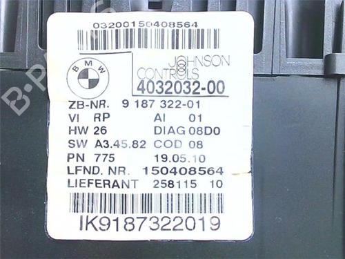 Instrument cluster BMW 1 (E81) 118 i | BP38396395C47 - Image 5