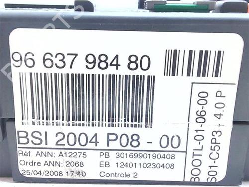 Fuse box CITROËN C4 I (LC_) 2.0 HDi | BP40087559E1 - Image 2