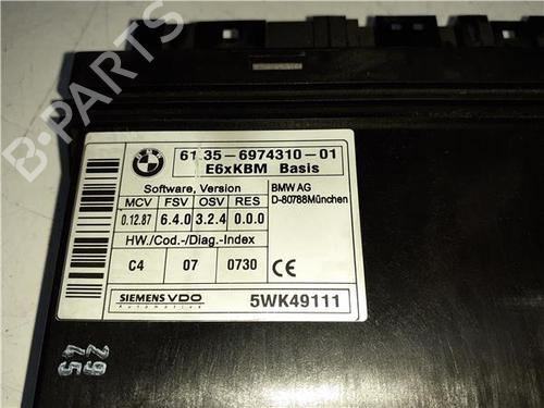 Control unit BMW 6 (E63) 630 i | BP38359129M11 - Image 3